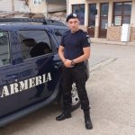 Student în practică la Inspectoratul de Jandarmi Județean Alba