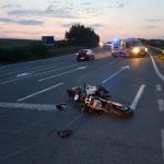 Motociclist rănit în urma unui accident rutier aproape de Șelimbăr