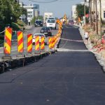 Noua bandă de circulație din Bună Ziua are așternut primul strat de asfalt