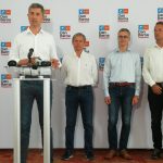 FOTO VIDEO| Dan Barna și Dacian Cioloș la Constanța. Primul miting de campanie al Alianței USR PLUS