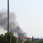 Incendiu violent la Timișoara. Fumul a fost vizibil din mai multe zone ale orașului
