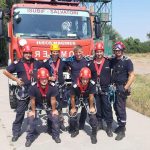 Pompierii harghiteni fac cursuri de alpinist de intervenție