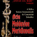 Sesiunea Națională de Comunicări Științifice „Acta Moldaviae Meridionalis”