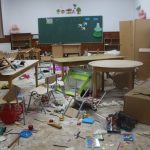 Școala din Clejani, vandalizată de trei copii, își așteaptă astăzi elevii