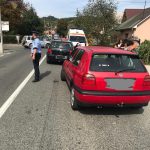 O șoferiță neatentă a provocat un carambol pe DN 17 C, în Năsăud! O femeie a fost rănită