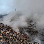 Incendiu la groapa ecologică de gunoi din Girov