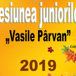 Sesiunea juniorilor „Vasile Pârvan” Ediţia a II-a, 26 octombrie 2019