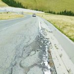 Probleme cu asfaltul pe Transalpina