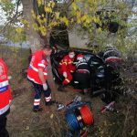 Circulație blocată pe DN 58 în localitatea Brebu, un grav accident rutier (4)