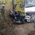 Circulație blocată pe DN 58 în localitatea Brebu, un grav accident rutier (6)