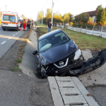 Accident cu două victime la ieșirea din Caransebeș