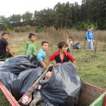 20 de voluntari şi localnici au făcut din nou curat la Cariera Őrkő