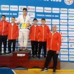 Judoka Daniel Niculae, medaliat cu bronz la Turnu Severin