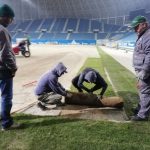 VIDEO. Gazon nou pe Stadionul „Ion Oblemenco” din Bănie