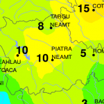 Vreme mai caldă pe Toaca decât în Roman și Târgu-Neamț