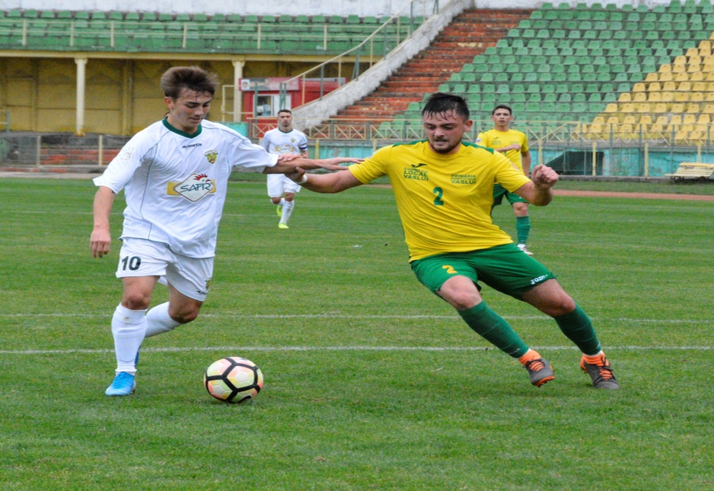 Sporting Vaslui a câștigat derby-ul județean, cu CSM Vaslui, scor 3-1