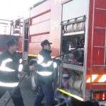 Incendiu la un depozit de țiței din localitatea Petreu