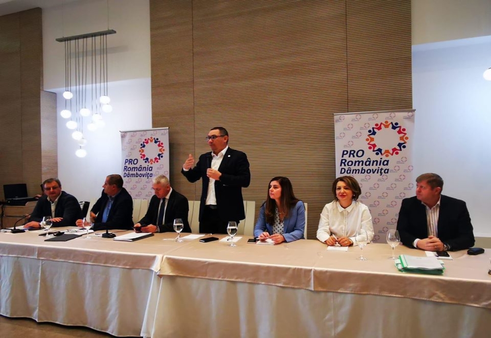 Victor Ponta(Pro România), Târgoviște 28 nov.2019: „Suntem în campanie electorală pentru prezidențialele din 2024”