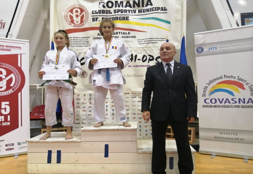 Daria Kraus, pe podiumul Cupei României de Ju-Jitsu