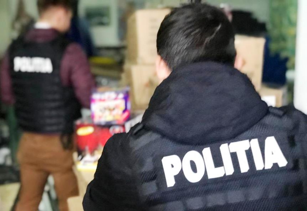 FOTO| 1000 de kilograme de articole pirotehnice, confiscate de polițiștii constănțeni