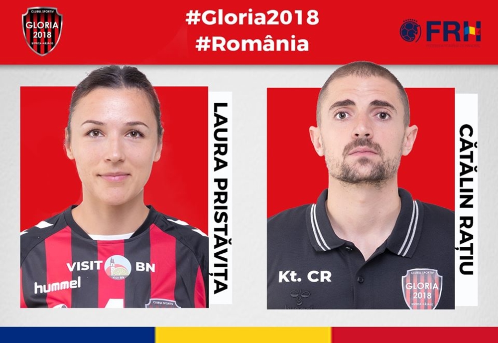 Sportiva Laura Pristăvița, coordonatorul de joc al Gloriei 2018, la mondiale