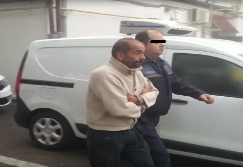 Video! Bărbatul care și-a violat fata a fost arestat preventiv