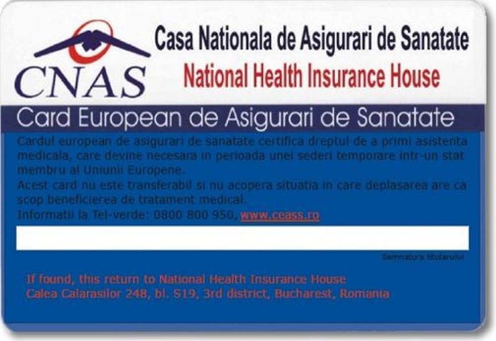 S-au reluat tipărirea și distribuția cardului european de sănătate
