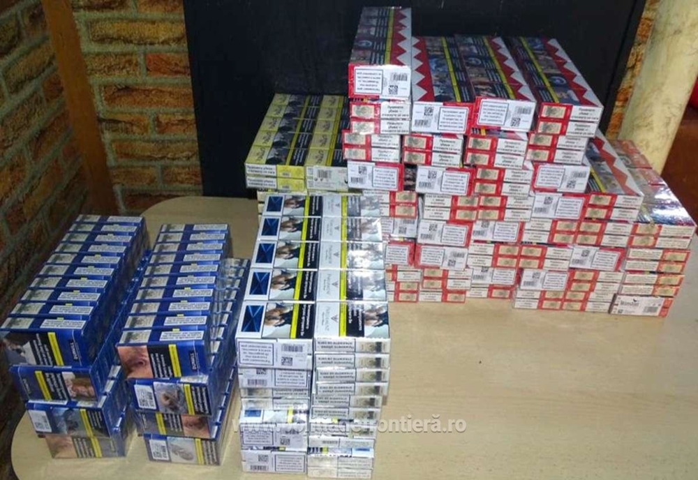 Bulgar prins cu mii de pachete de țigări de contrabandă, la Giurgiu