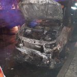 VIDEO- Mașini distruse de flăcări pe o stradă din Slatina