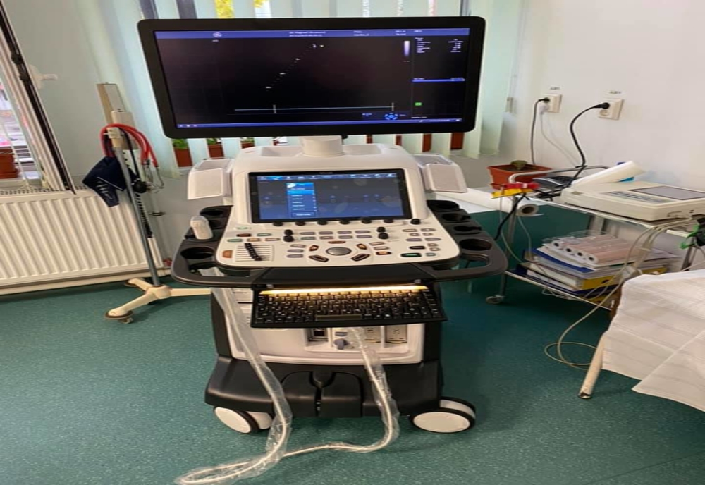 Spitalul din Orșova are un ecocardiograf doppler color 4D ultraperformant