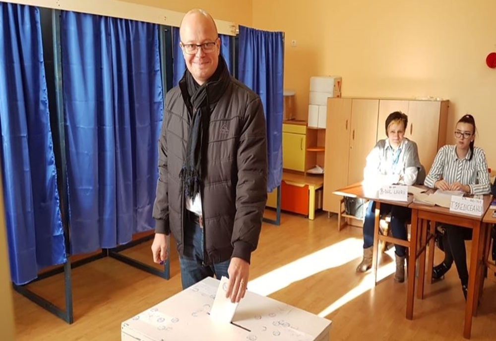 Primarul Kereskenyi Gabor: ”Fiind un om care apreciază valorile creștin-democrate, am votat cu candidatul care reprezintă aceste valori”