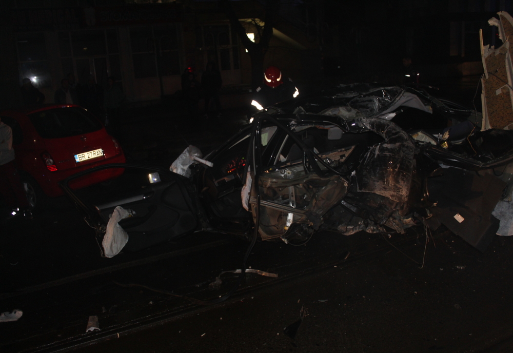 Accident groaznic în această seară pe Bulevardul Independenței din municipiul Brăila