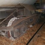 Un tren marfar a deraiat pe Dealul Balota, pe magistrala București-Timișoara