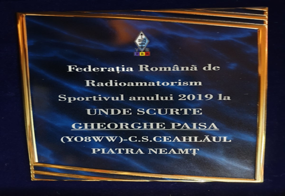 Exces de zel! Consilierii județeni au considerat că Gheorghe Paisa, cel mai bun sportiv al anului pe ramura sportivă ”unde scurte”, nu merită premiat la el acasă