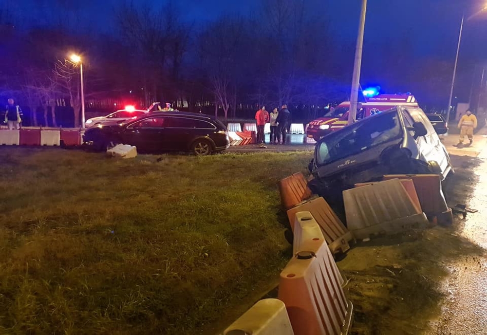 Accident rutier, la intrarea în Iași. A fost implicat un microbuz