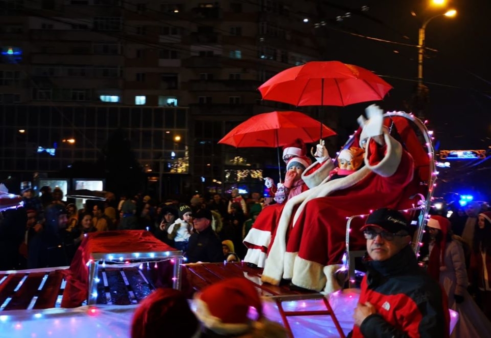 Video| Moș Crăciun a ajuns la Târgoviște!