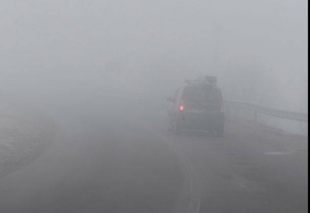 Cod galben de ceață pentru localități din județul Suceava
