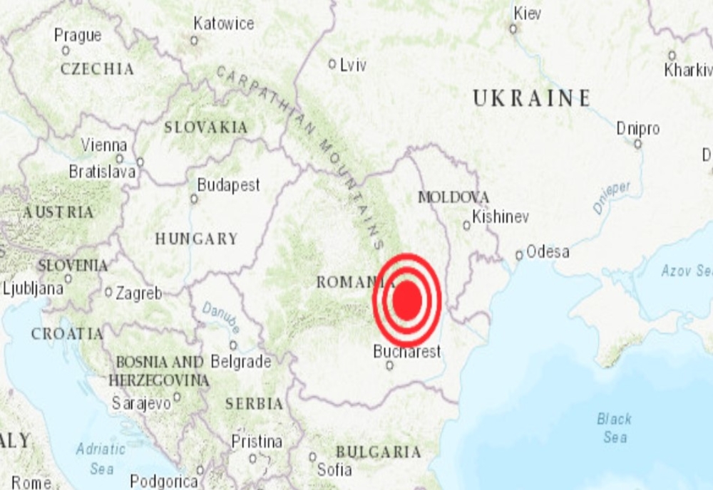 Cutremure importante în Balcani, la final de an. În Bulgaria și România (zona Vrancea) au fost cele mai puternice