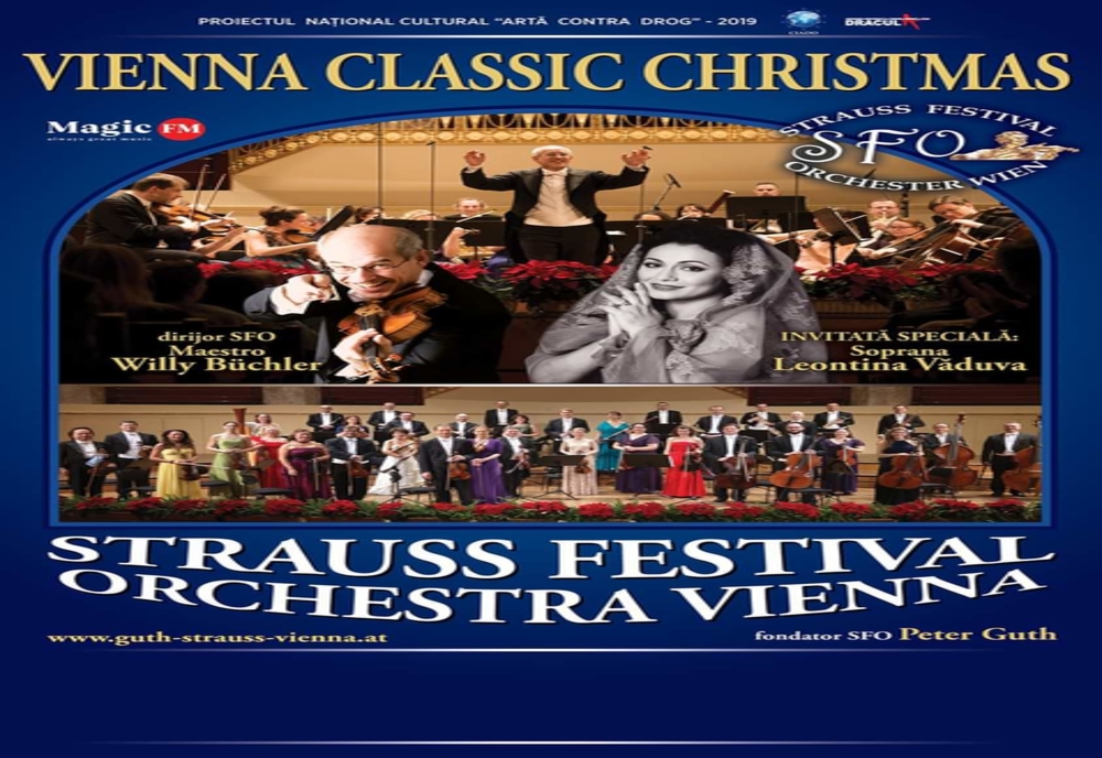 Strauss Festival Orchestra Vienna, pe 11 decembrie la Palatul Culturii ”Teodor Costescu”