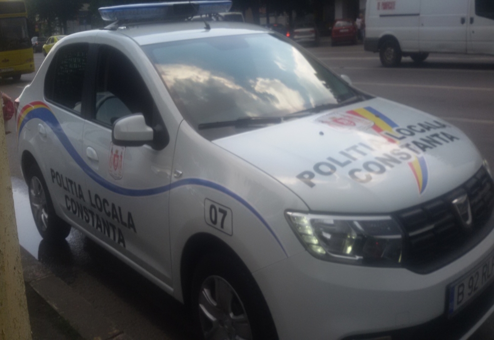 FOTO| Razie a polițiștilor locali în centrul Constanței
