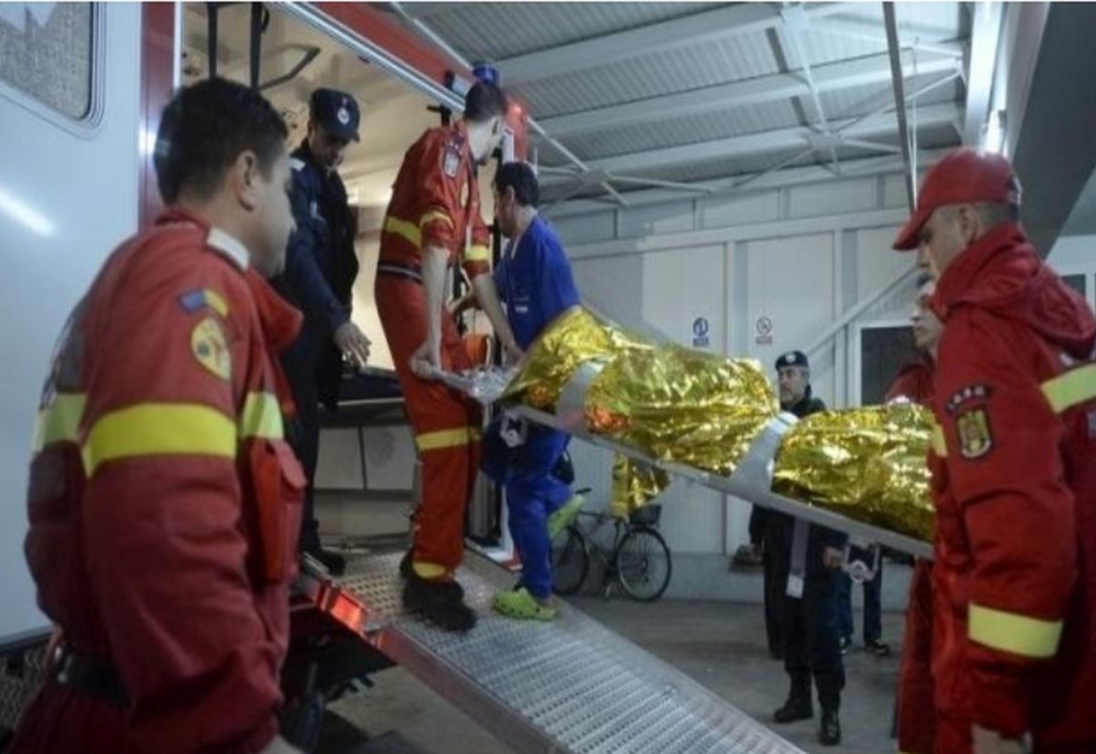 Pacient ars pe 60% din suprafața corpului, transferat la București