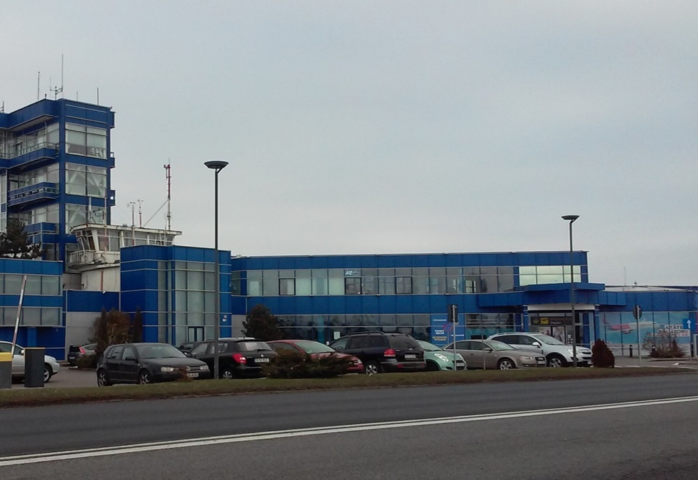 Sens giratoriu în zona Aeroportului Craiova