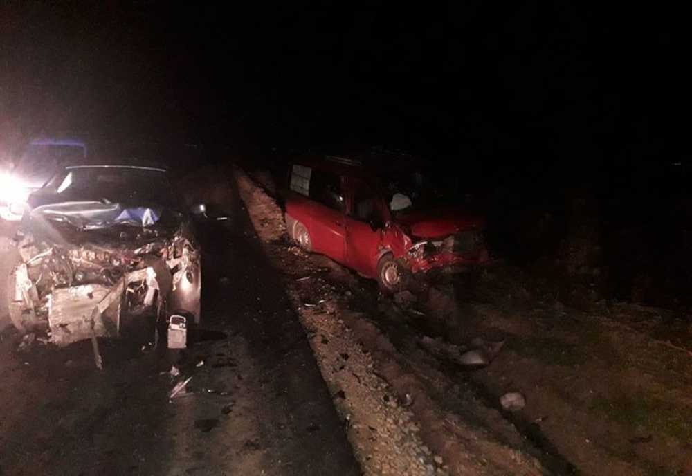 Accident rutier în comuna Lupşanu, pe Dj 313, cu nouă persoane implicate
