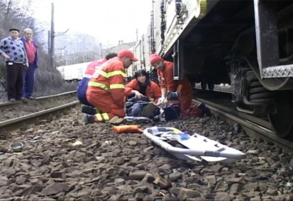 Tragedie, la Râmnicu-Sărat. O femeie a fost lovită de tren