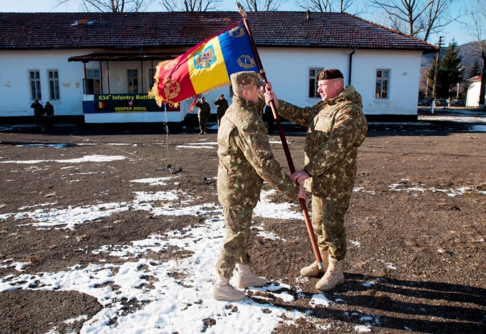 Locotenent colonel Vasile MIRONESCU, noul comandant al Batalionului 634 Infanterie „Petrodava” din Piatra Neamţ (FOTO)