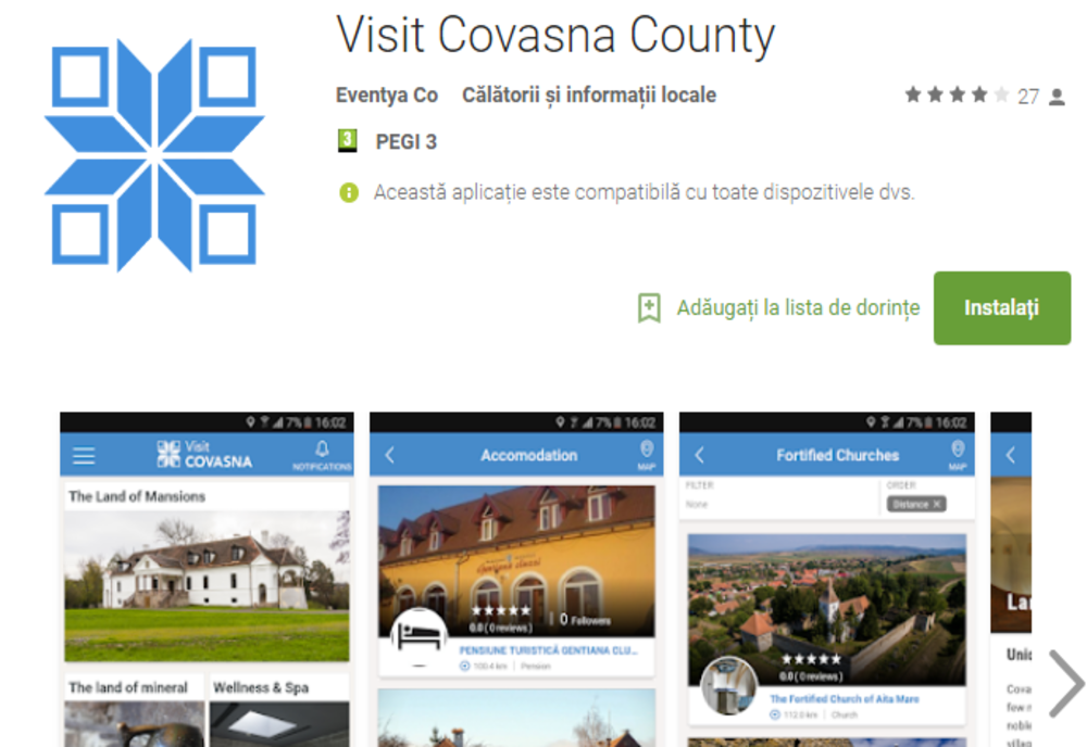 Un milion de turiști/an în județul Covasna, obiectivul Consiliului Județean  pentru următorii 10 ani