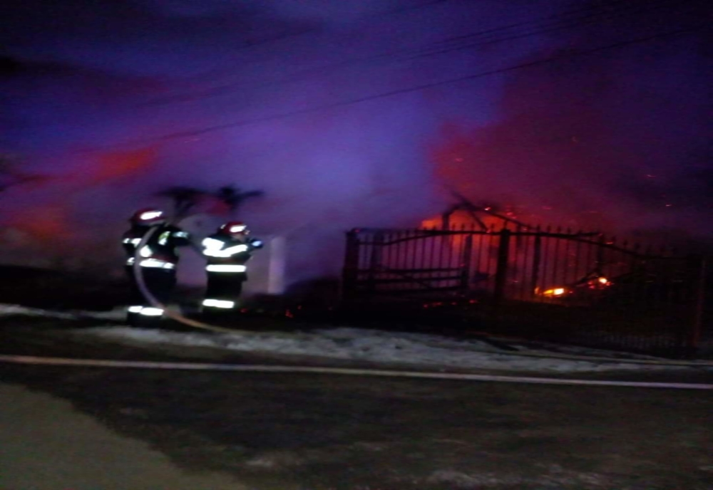 Incendiu în localitatea sălăjeană Bogdana