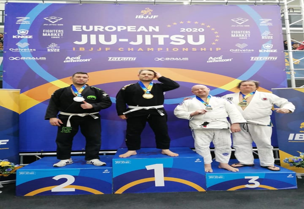 Florin Gerea medalie de aur la European Jiu-Jitsu IBJJF Championship