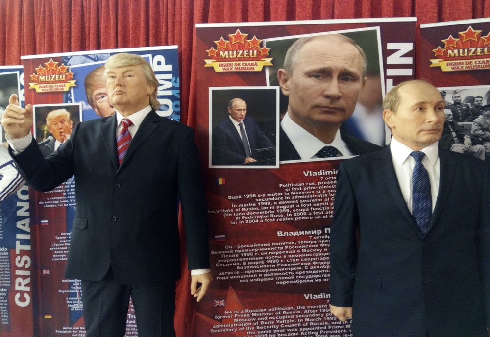 Donald Trump și Vladimir Putin, la Iași – FOTO