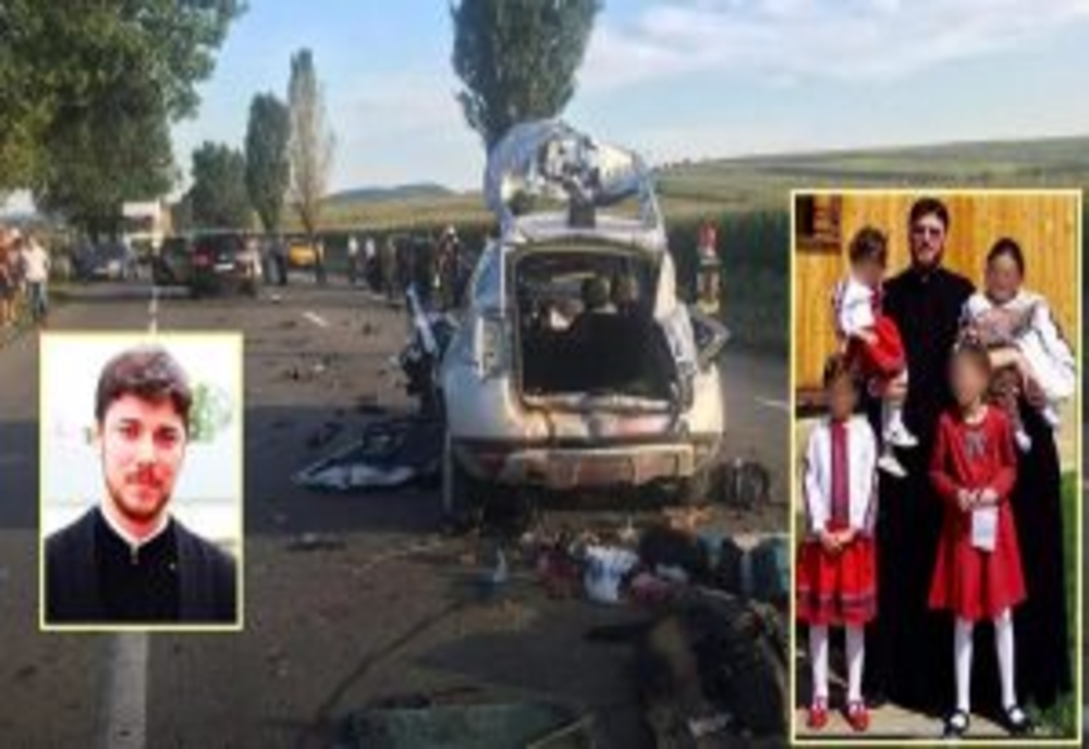 Poliția a stabilit adevăratul autor al accidentului rutier în care și-a pierdut viața preotul Marius Bărăscu